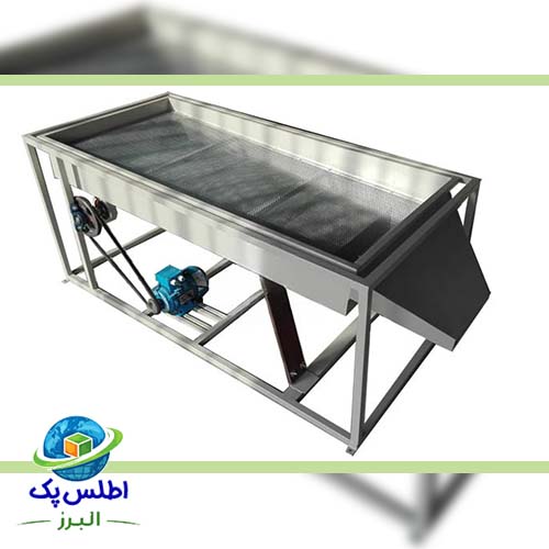 اتمام زمان تفت و خروج محصول دستگاه تفت و شورکن تخمه